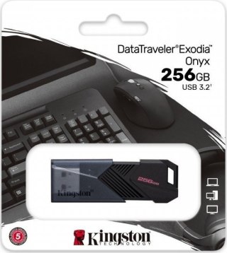 Pamięć Pendrive KINGSTON 256GB USB 3.2 Data Traveler Exodia Onyx