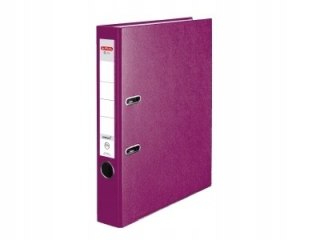 Segregator Q.FILE A4, 5 cm, PP jagodowy 300004845 HERLITZ