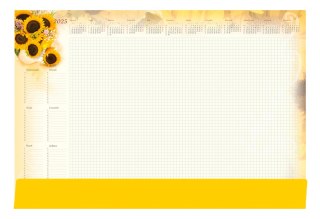 Terminarz-Planer B3 z listwą 2025 Słoneczniki Michalczyk i Prokop T-2-B3-3 kalendarz