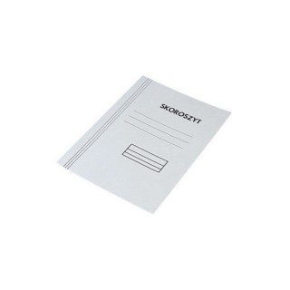 Skoroszyt zwykły A4 biały 350g 50szt. KIEL-TECH 4-00192