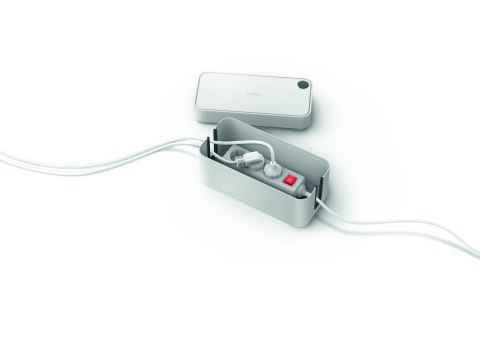 CAVOLINE BOX S, pojemnik na kable mały 503537 DURABLE GRAFITOWY