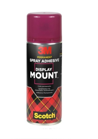 Klej w sprayu 3M Displaymount permanentny, 400ml