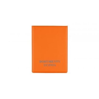 Okładka na dokumenty ucznia pionowa orange KOD-11-04 BIURFOL