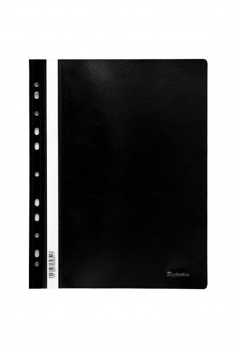 Skoroszyt wpinany PP DOTTS (20) czarny wzmocniony polipropylen SPP-DOT-02-05