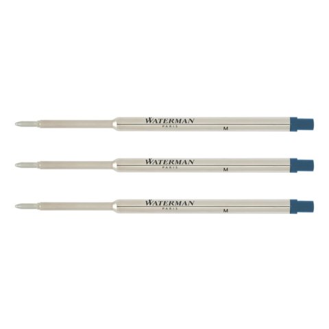 WATERMAN Wkłady do długopisów standard niebieskie (M) 2139452 opakowanie 12szt.