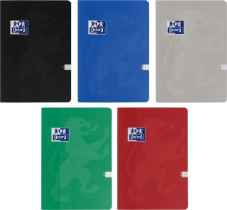 Brulion Oxford Esse szyty A5 96 kartek 90 g kratka 5x5 mm 400174967