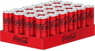 Napój COCA COLA ZERO 0.2L PUSZKA (24szt.)