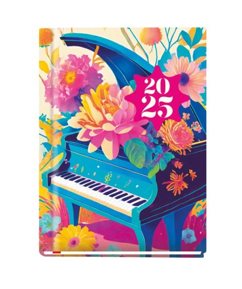 Terminarz OLA A6 2025 Michalczyk i Prokop T-212F-01 KALENDARZ tydzień na 2 stronach