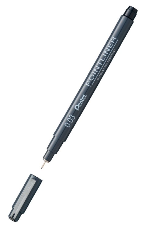 Cienkopis kalibrowany POINTLINER czarny S20P-03A 0,03mm PENTEL