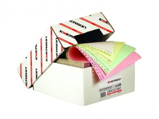 Papier komputerowy/składanka 240x12"x2 , Z/O/P, 900skł. 240212C0N0red EMERSON