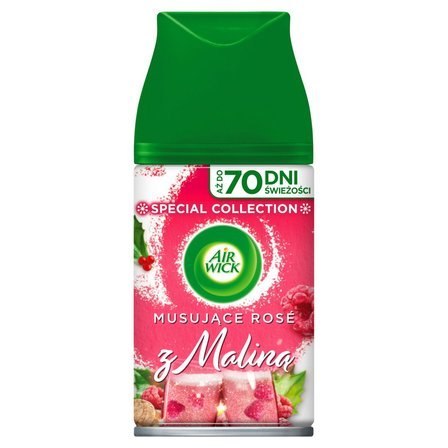 AIR WICK wkład do odświeżacza 250ml Freshmatic Tajemnicze Ogrody - musujące róże z maliną *62618