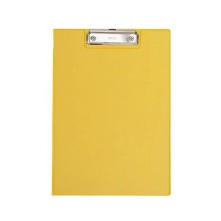 Podkładka Maul A4 z klipsem i okładką, powłoka plastikowa, żółta (23392/13 ML)